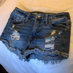 Jean shorts